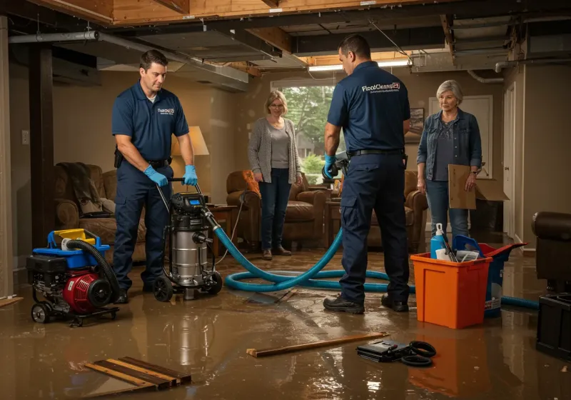 Basement Water Extraction and Removal Techniques process in Lone Oak, TN